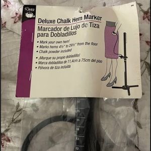 Dritz Deluxe Hem Chalk Marker Black Brand New